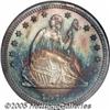 Image 1 : 1877 25C PR67 Cameo NGC. Delicious cobalt-blue, g