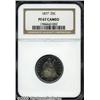 Image 3 : 1877 25C PR67 Cameo NGC. Delicious cobalt-blue, g