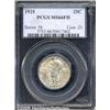 Image 1 : 1925 25C MS66 Full Head PCGS. Touches of olive, o