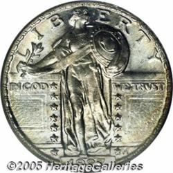 1927 25C MS67 Full Head PCGS. Gorgeous lemon, sky