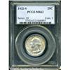 Image 1 : 1932-S 25C MS63 PCGS. Splashes of peach and lime 