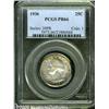 Image 3 : 1936 25C PR66 PCGS. Creamy slate-gray color embra