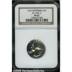 1952 25C Superbird PR67 NGC. FS-1952-3. Fully str