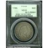 Image 1 : 1795 50C 2 Leaves VG10 PCGS. O-109, R.4. An origi