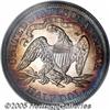 Image 2 : 1866 50C Motto PR65 Cameo PCGS. This is a gloriou