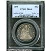 Image 1 : 1875 50C PR64 PCGS. Gunmetal-gray and apricot col
