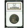 Image 1 : 1879 50C PR63 NGC. Type One (open bud) reverse. A