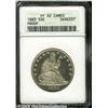 Image 1 : 1883 50C PR62 ANACS. This beautiful cameo is unto