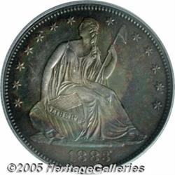 1883 50C PR65 PCGS. This one has deep and attract