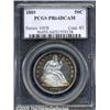 Image 1 : 1889 50C PR64 Deep Cameo PCGS. The less-than-Gem 