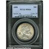 Image 1 : 1898 50C MS64 PCGS. This appealing near-Gem displ