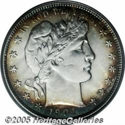 1904-O 50C MS63 PCGS. For the assigned grade, thi