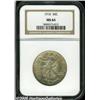 Image 1 : 1916 50C MS64 NGC. The granular, matte-like surfa