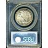 Image 2 : 1916-D 50C MS64 PCGS. Original variegated tan, ap