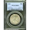 Image 1 : 1920 50C MS64 PCGS. Peripheral specks of olive pa