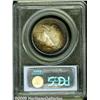 Image 2 : 1929-D 50C MS64 PCGS. Deep maroon and gold-brown 