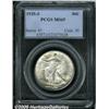 Image 1 : 1935-S 50C MS65 PCGS. A lustrous and brilliant Ge