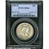 Image 1 : 1936-D 50C MS66 PCGS. Lustrous surfaces display t