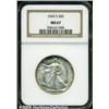 Image 3 : 1943-S 50C MS67 NGC. An attractive coin that boas