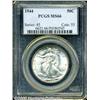 Image 1 : 1944 50C MS66 PCGS. This gorgeous premium Gem is 