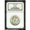 Image 1 : 1945-S 50C MS66 NGC. Knob S. Nearly brilliant, th