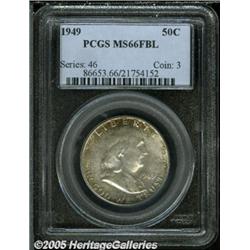 1949 50C MS66 Full Bell Lines PCGS. Well struck a