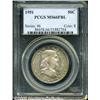 Image 1 : 1951 50C MS66 Full Bell Lines PCGS. A mix of past