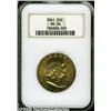 Image 1 : 1961 50C MS66 NGC. Vibrant luster radiates throug