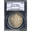 Image 1 : 1878 7TF $1 Reverse of 1878 MS65 PCGS. Splashes o