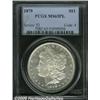 Image 1 : 1879 $1 MS65 Prooflike PCGS. Untoned surfaces off