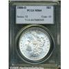 Image 1 : 1880-O $1 MS64 PCGS. A sharply defined near-Gem t
