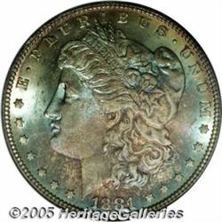 1881 $1 MS66 NGC. The surfaces are refreshingly f