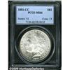 Image 1 : 1881-CC $1 MS66 PCGS. Highly frosted surfaces cou