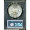 Image 2 : 1881-S $1 MS67 PCGS. Low intensity rainbow-like t
