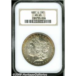 1882-O $1 MS65 NGC. Well struck and minimally mar