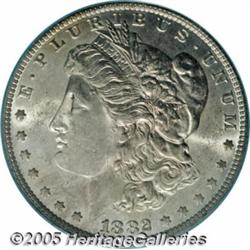 1882-O/S $1 MS64 PCGS. VAM-4. A Top 100 Variety. 