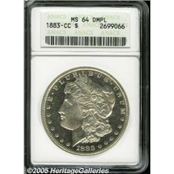 1883-CC $1 MS64 Deep Mirror Prooflike ANACS. High