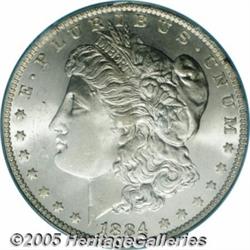 1884-O $1 MS67 PCGS. Like so many other so-called