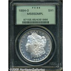 1884-O $1 MS65 Deep Mirror Prooflike PCGS. Well i