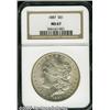 Image 3 : 1887 $1 MS67 NGC. Flashy surfaces are essentially