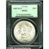 Image 1 : 1887/6-O $1 MS62 PCGS. VAM-3. A Top 100 Variety. 