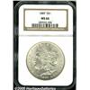 Image 1 : 1889 $1 MS66 NGC. Unencumbered satin luster flows