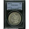 Image 3 : 1889-CC $1 XF45 PCGS. Completely untoned with mod