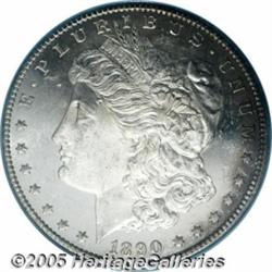 1890-CC $1 Tail Bar MS63 Deep Mirror Prooflike PC