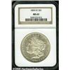 Image 1 : 1890-CC $1 MS63 NGC. White surfaces display nice 