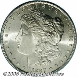 1890-S $1 MS66 PCGS. A gorgeous Premium Gem examp