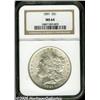 Image 1 : 1891 $1 MS64 NGC. Sharply struck and highly lustr