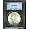 Image 1 : 1891 $1 MS64 PCGS. Adequately struck, with nearly
