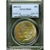 Image 1 : 1891-CC $1 MS63 PCGS. VAM-3. A Top 100 Variety. T
