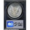 Image 2 : 1891-CC $1 MS64 PCGS. Silver-gray lustrous surfac